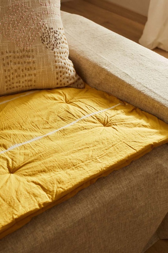 Покривало за легло Calma House Mare 70 x 220 3 cm MARE.TO220.CRU жълт AA00