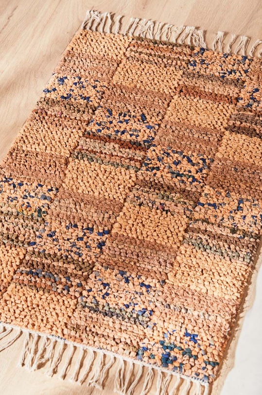 Bavlněný koberec Calma House Tanneri 60 x 90 cm oranžová TANNERI.90.MUL