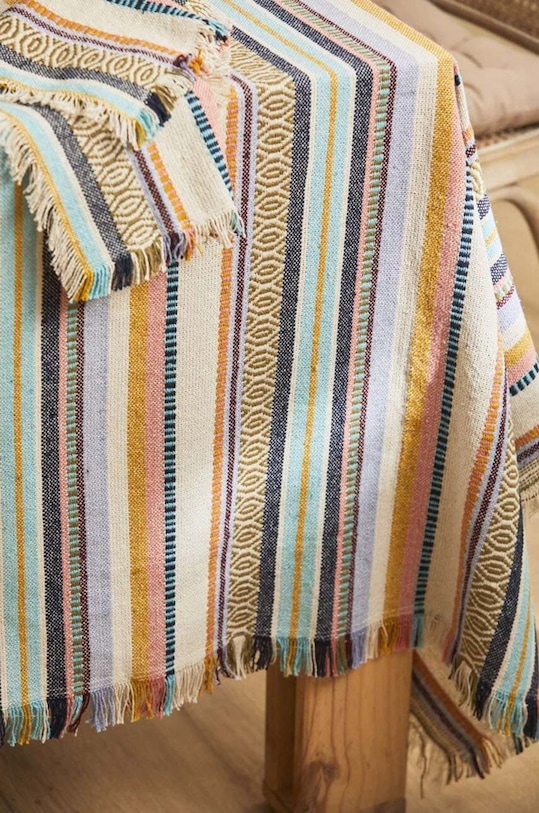 Calma House față de masă din bumbac Vedra 160 x 160 cm VEDRA.160.MUL