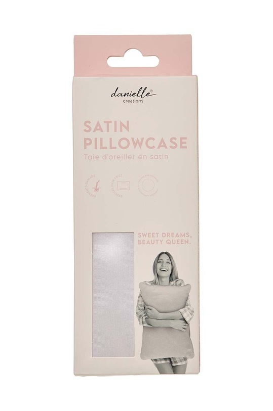 Saténová obliečka na vankúš Danielle Beauty Simply Slouch Satin Pillow DC0182SP biela AA00