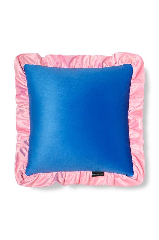 Декоративна възглавница Really Nice Things Ruffle Velvet син 104552