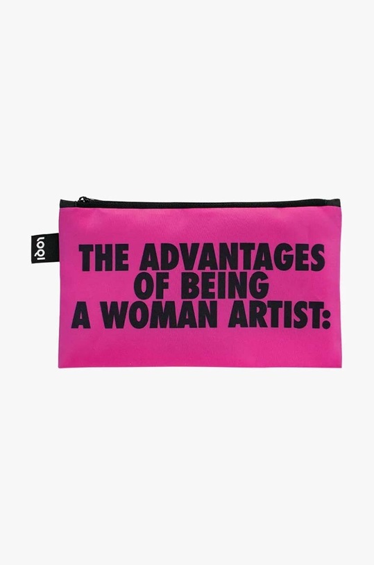 Σετ τσαντάκια LOQI GUERRILLA GIRLS 3-pack Q.ZP.GG πολύχρωμο AA00