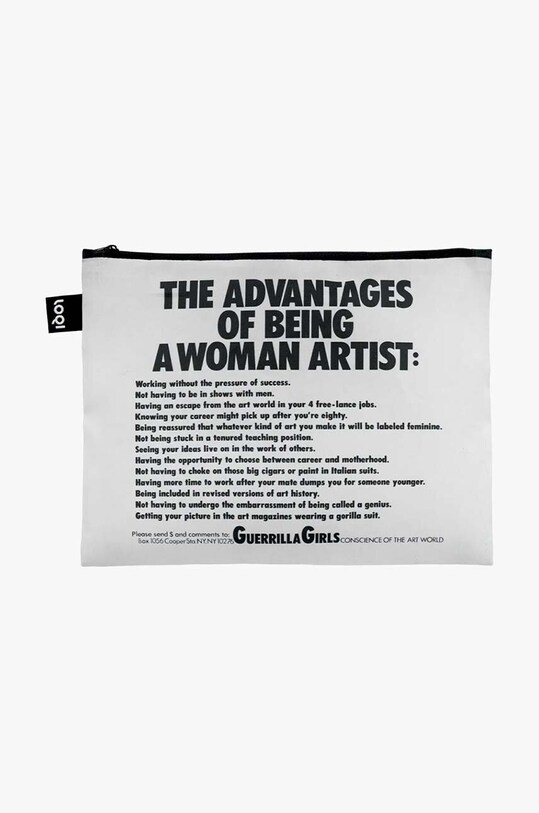 Home SPA Σετ τσαντάκια LOQI GUERRILLA GIRLS 3-pack Q.ZP.GG πολύχρωμο