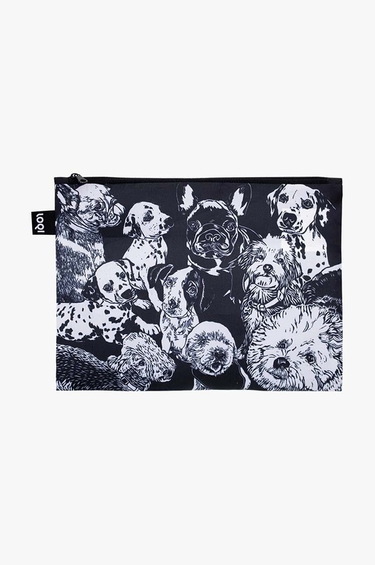 Doplňky Sada taštiček LOQI Dogs 3-pack Q.ZP.RP.DO černá