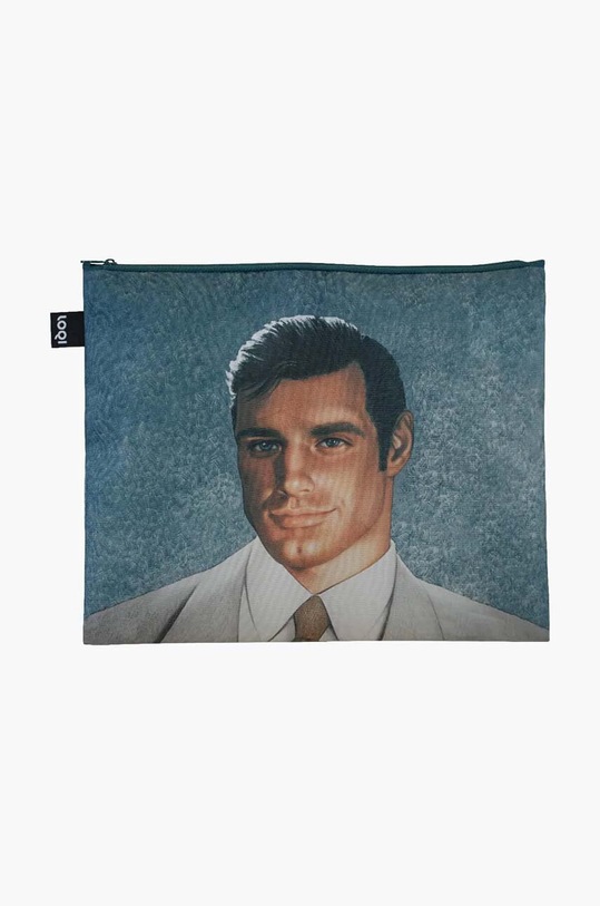 Sada taštiček LOQI Bon Voyage 3-pack modrá Q.ZP.TF.DN