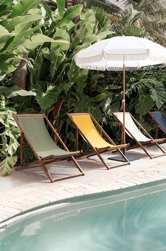 Suncobran za plažu Bizzotto Curacao bež 795833