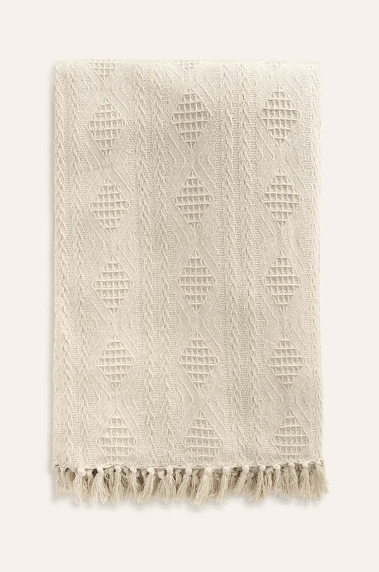 Calma House cuvertură de pat din bumbac Chicago 240 x 260 cm bej CHICAGO.240.CRU