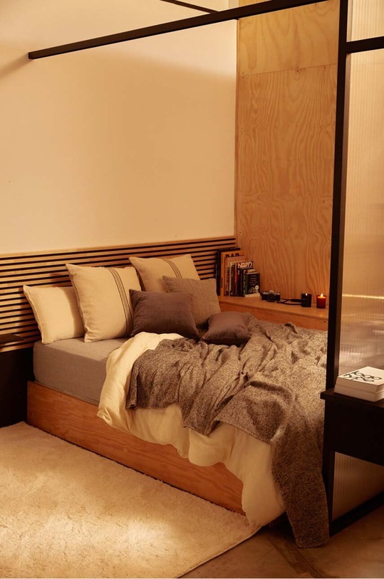 Calma House koc Croma 200 x 220 cm CROMA.200M.NEG szary