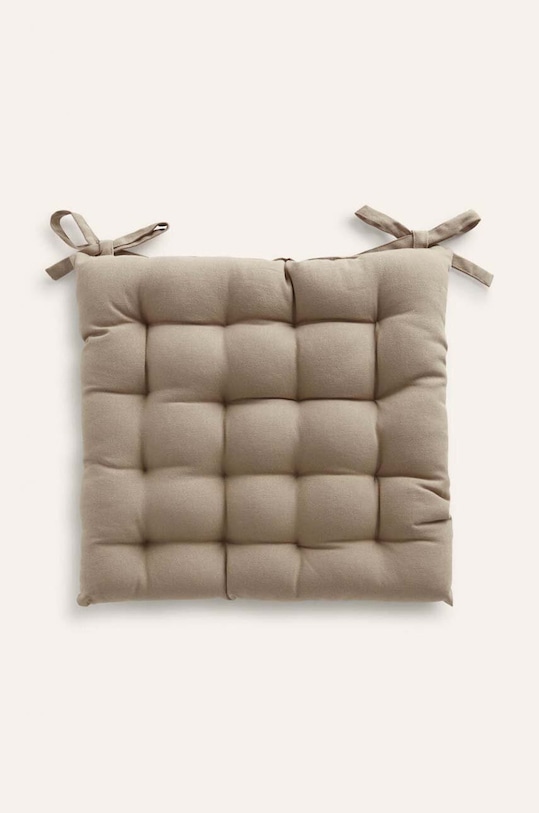 Calma House poduszka na krzesło Gavema 40 x 40 x 4 cm beżowy GAVEMA.40G.PIE