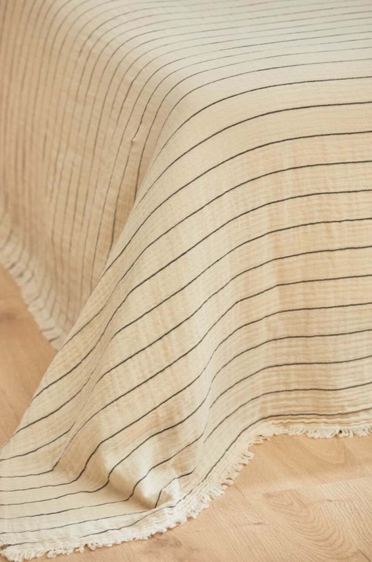 Памучно покривало Calma House Gratto 240 x 260 cm GRATTO.240.CRU бежов