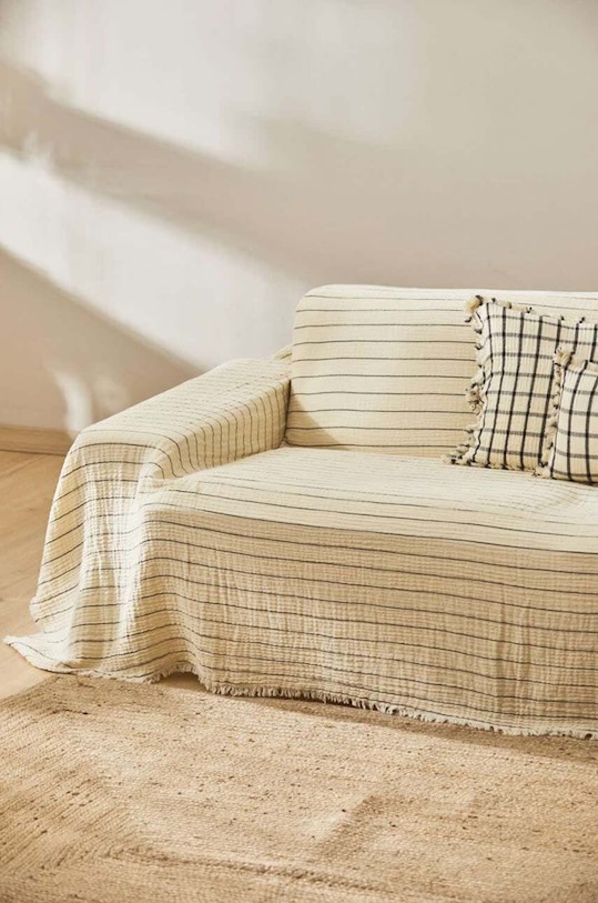 Памучно покривало Calma House Gratto 240 x 260 cm GRATTO.240.CRU