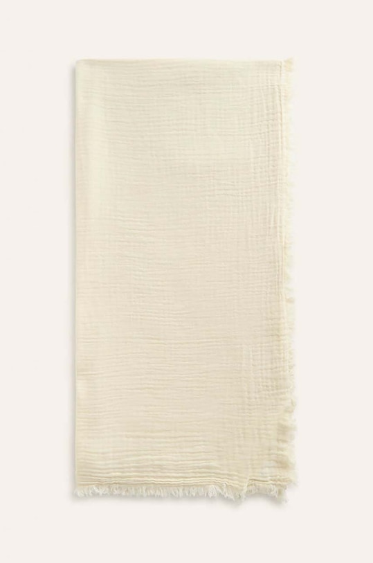 Calma House obrus bawełniany Layer 160 x 160 cm beżowy LAYER.160.CRU