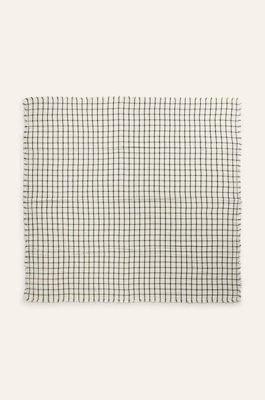 Хлопковая скатерть Calma House Piazze 160 x 160 cm PIAZZE.160.CRU мультиколор AA00