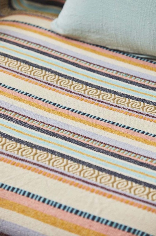 Bavlněný přehoz Calma House Verda 240 x 260 cm vícebarevná VEDRA.240.MUL