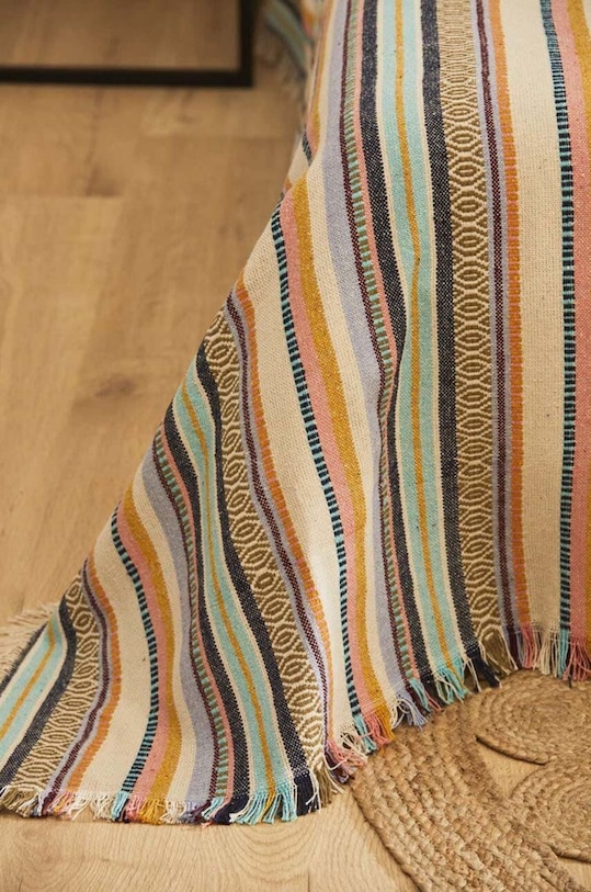 Bavlněný přehoz Calma House Verda 240 x 260 cm VEDRA.240.MUL vícebarevná