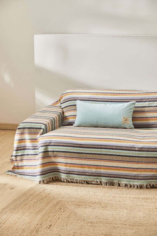 Bavlněný přehoz Calma House Verda 240 x 260 cm VEDRA.240.MUL