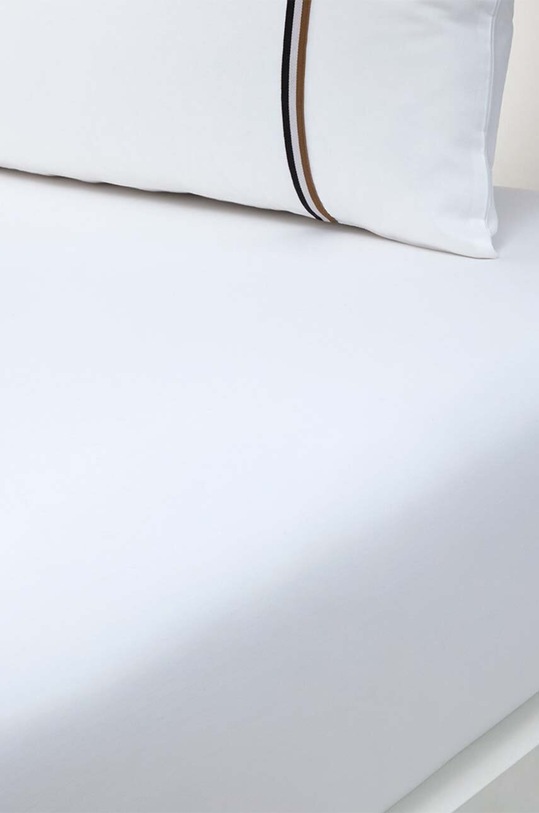 BOSS cearceaf de pat cu elastic Blinea 180 x 200 cm alb 1038068