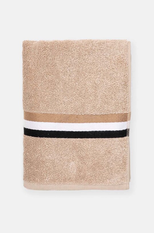 Хлопковое полотенце BOSS BLINEA Beige 50 x 100 cm 1041247 бежевый AA00