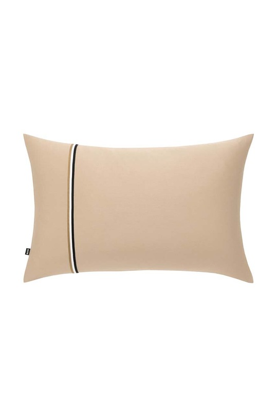 BOSS poszewka na poduszkę bawełniana BLINEA Beige 50 x 75 cm beżowy 1041025