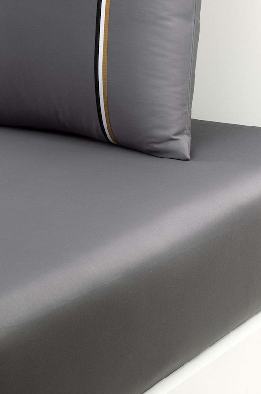 Prostěradlo s gumou BOSS BLINEA Magnet 180 x 200 cm šedá 1041042