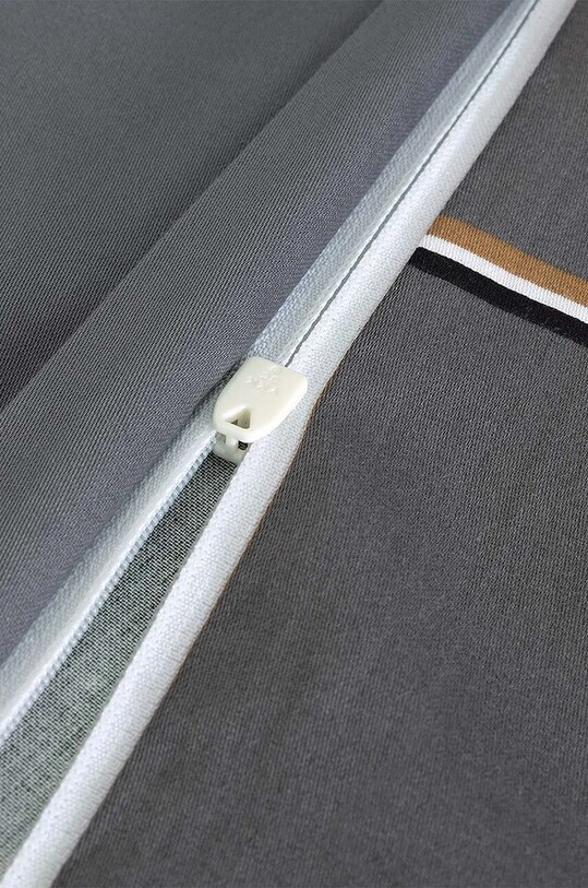 Pamučna navlaka za deku BOSS BOSSCHEC Magnet 200 x 200 cm siva 1041145