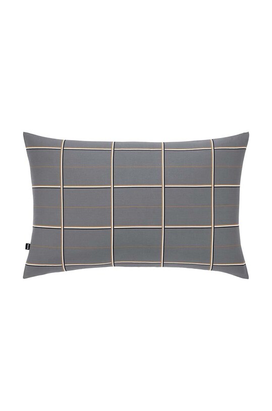 Bavlněný povlak na polštář BOSS BOSSCHEC Magnet 50 x 75 cm šedá 1041173