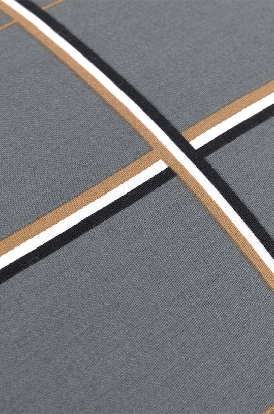 Bavlněný povlak na polštář BOSS BOSSCHEC Magnet 50 x 75 cm šedá 1041173