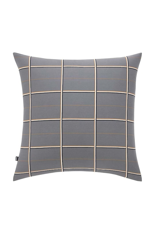BOSS față de pernă din bumbac BOSSCHEC Magnet 65 x 65 cm gri 1041174