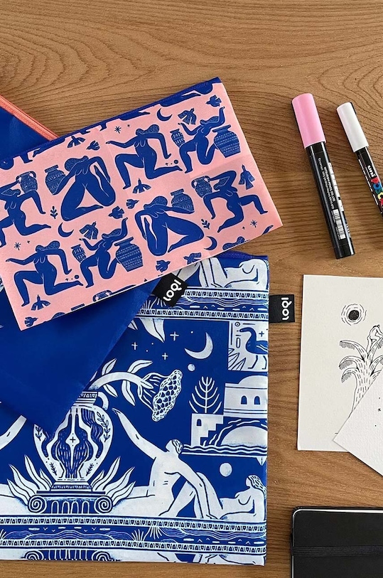 LOQI set de borsete Mark Conlan 3-pack ZP.MC.LL multicolor