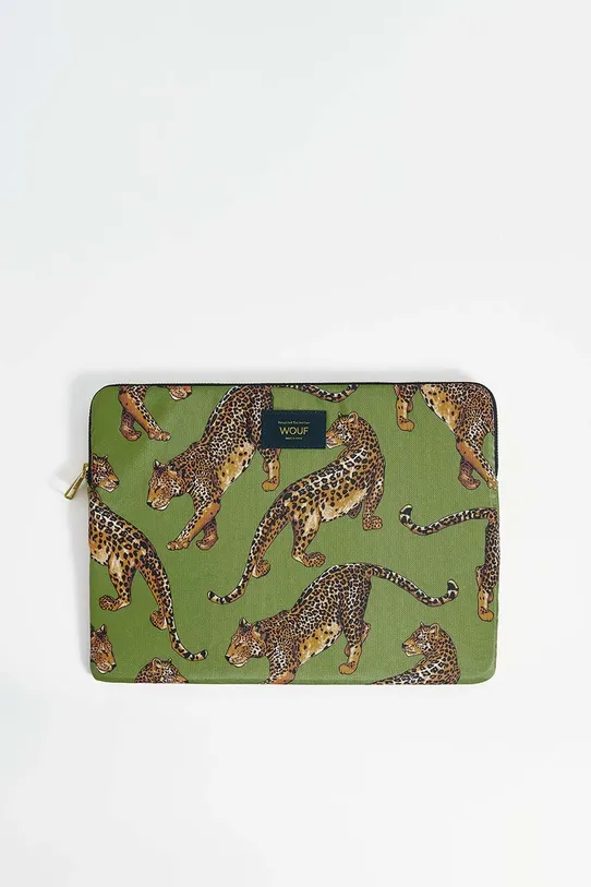 WOUF pokrowiec na laptopa Olive Leopard 15