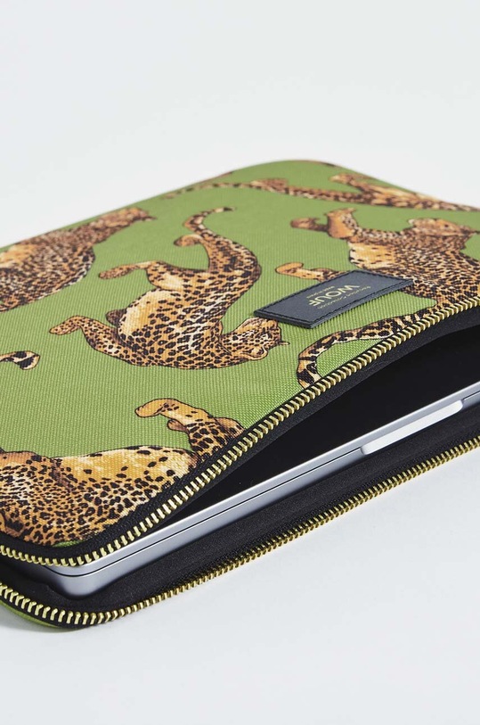 Lifestyle WOUF pokrowiec na laptopa Olive Leopard 15" & 16" SB240029 multicolor