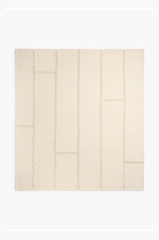 Calma House cuvertură de pat din bumbac Bagua 270 x 280 cm BAGUA.270.CRU bej AA00