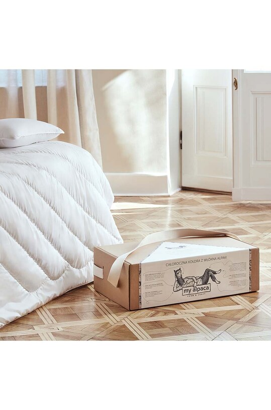 Всесезонное одеяло с наполнителем из шерсти альпаки My Alpaca 150 x 200 cm WGCK400LB150200