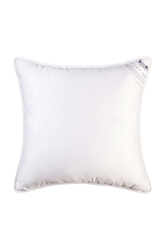 Подушка з наповнювачем з вовни альпаки My Alpaca 40 x 40 cm білий WGCPLB4040