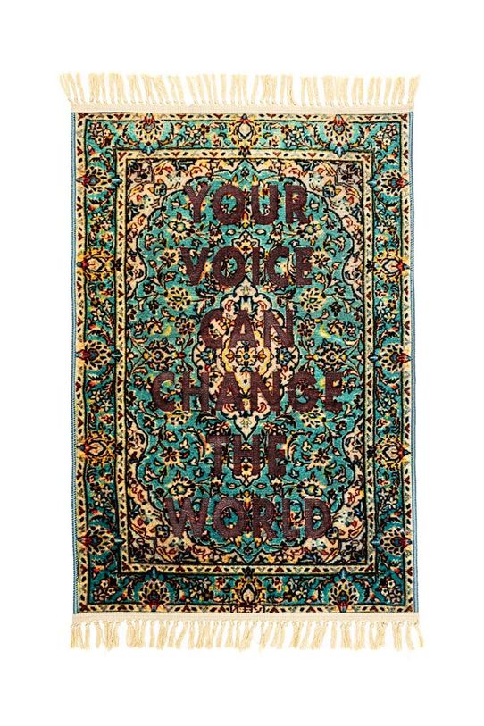 Χαλί Seletti Burnt Carpet πολύχρωμο 18235