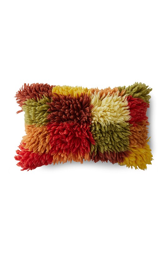 Hkliving perna decorativa Fluffy 60 x 40 cm multicolor TKU2201
