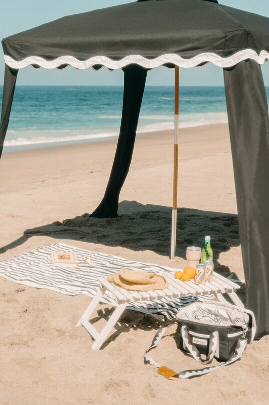 Business & Pleasure Co. ręcznik plażowy BPA.TWL.MON.BLK