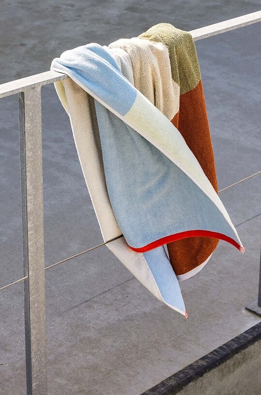 Bavlněný ručník Hübsch 70 x 140 cm vícebarevná 061804