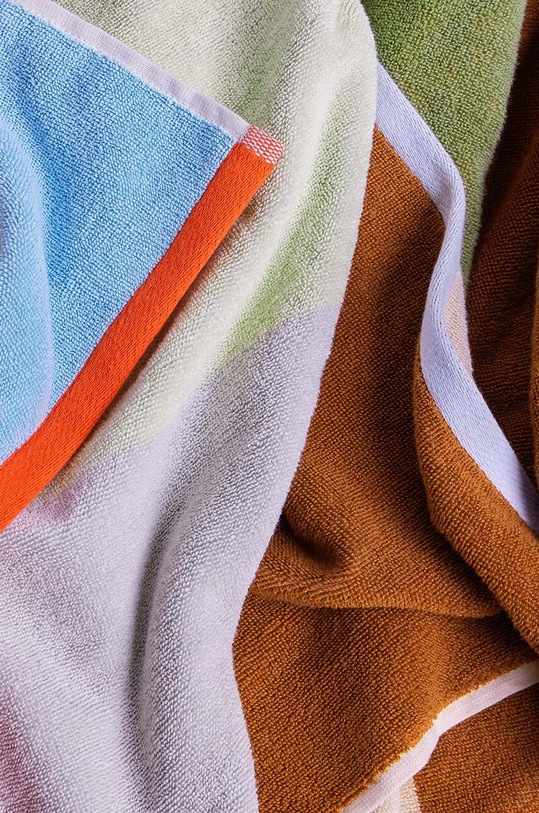 Bavlněný ručník Hübsch 70 x 140 cm 061804 vícebarevná AA00