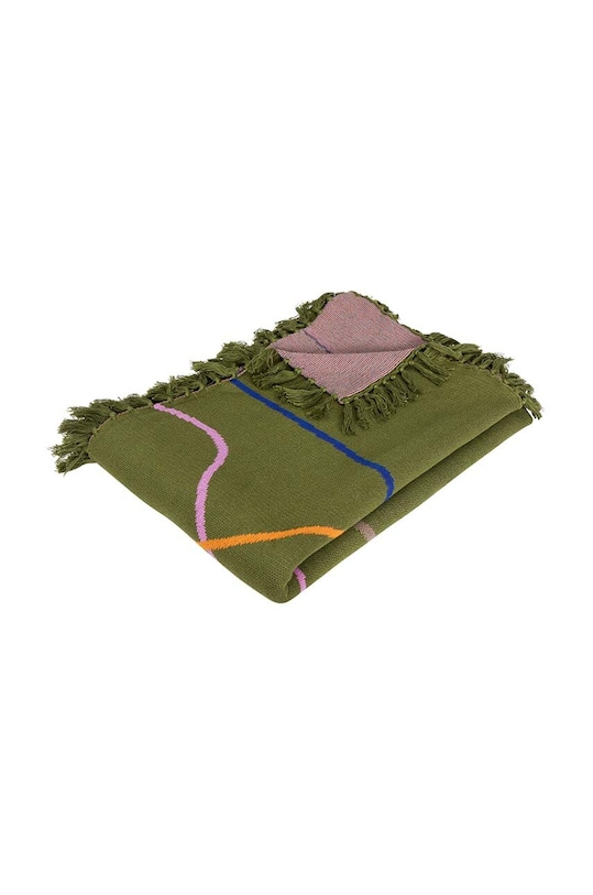 Bavlnený prehoz Hübsch Outline 140 x 200 cm viacfarebná 221604