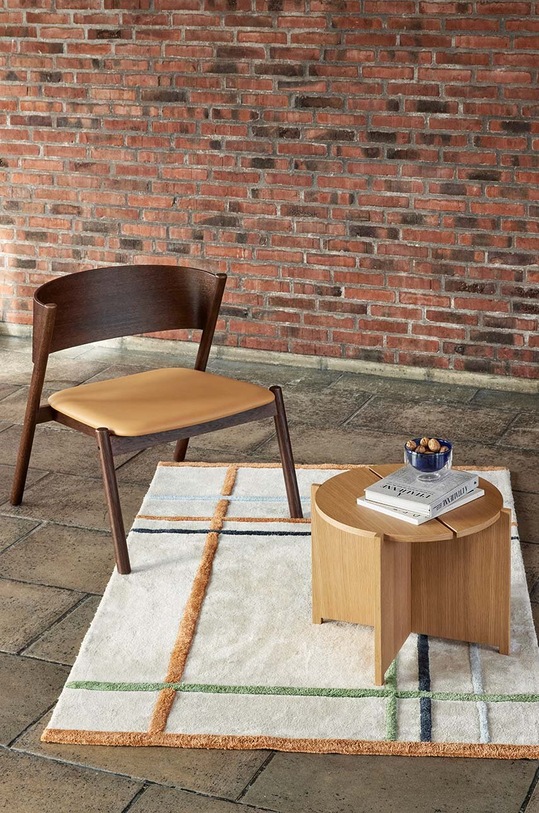 Hübsch dywan Fluffy 120 x 180 cm multicolor 701405