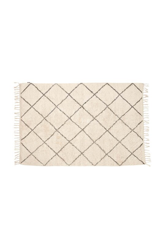 Килим Hübsch Rhomb 120 x 180 cm бежевий 740401