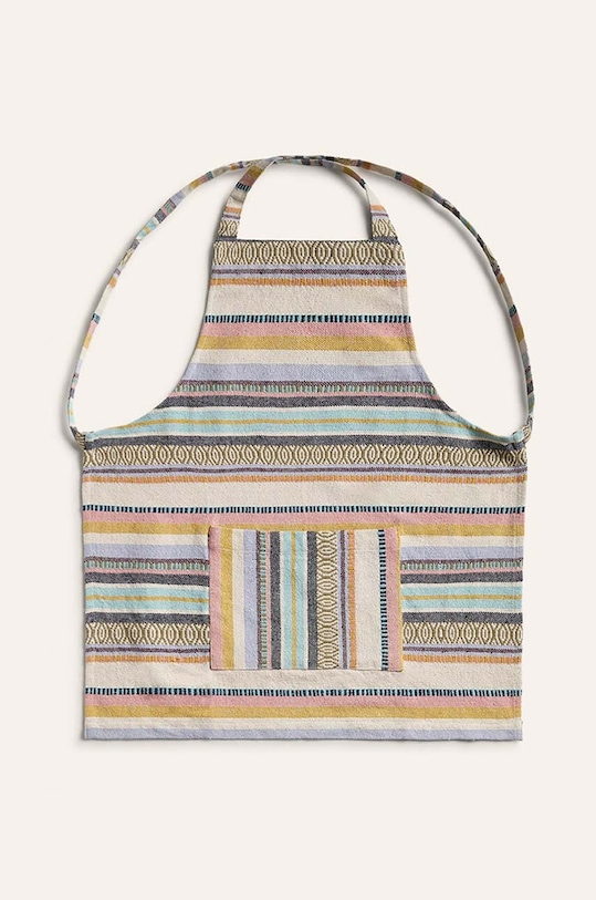 Calma House șorț de bucătărie din bumbac 70 x 64 cm VEDRA.70.MUL multicolor AA00