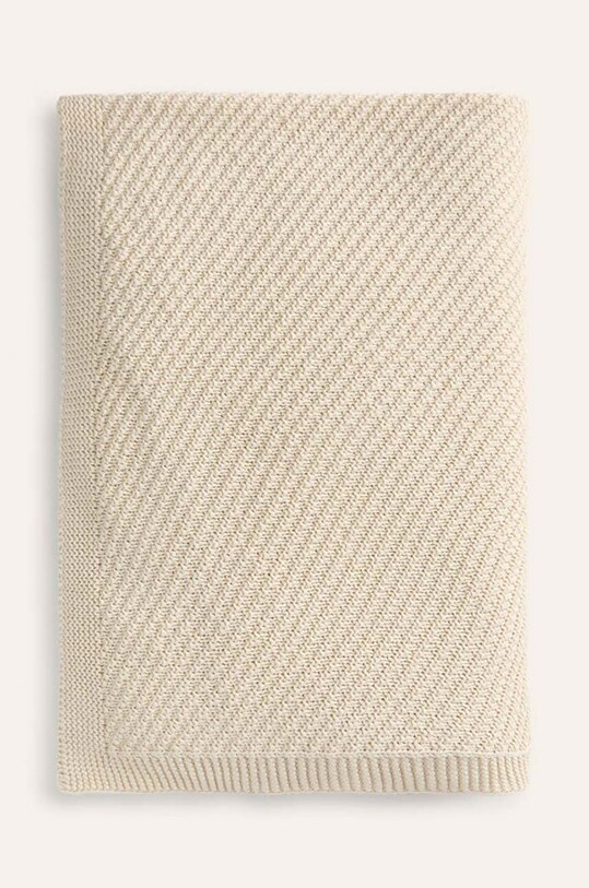 Бавовняне покривало Calma House Norugea 70 x 100 cm бежевий NORUEGA.100P.CRU