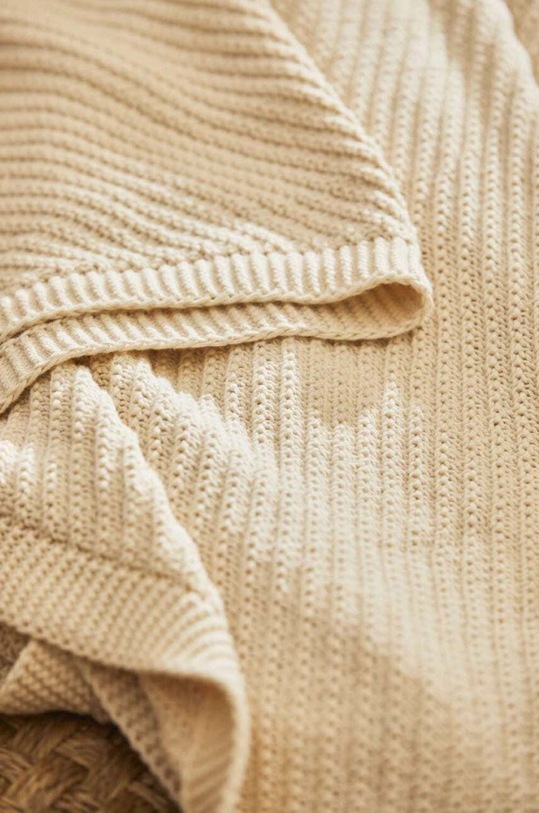 Βαμβακερό κάλυμμα Calma House Norugea 70 x 100 cm μπεζ NORUEGA.100P.CRU