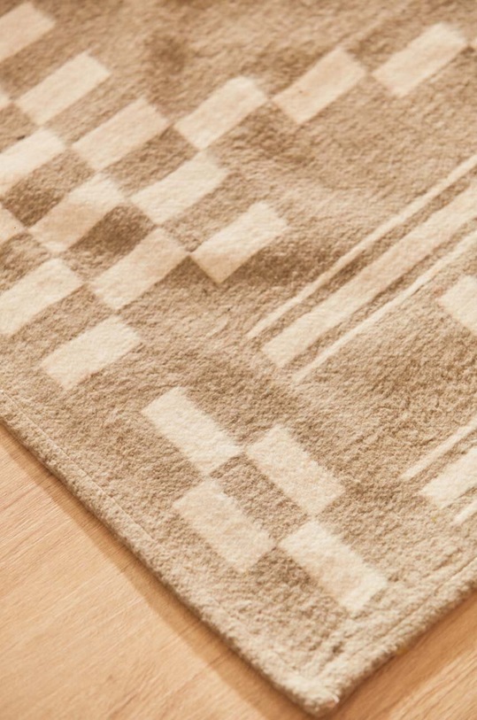 Calma House covor de bumbac Farim 60 x 90 cm bej FARIM.90.BEI