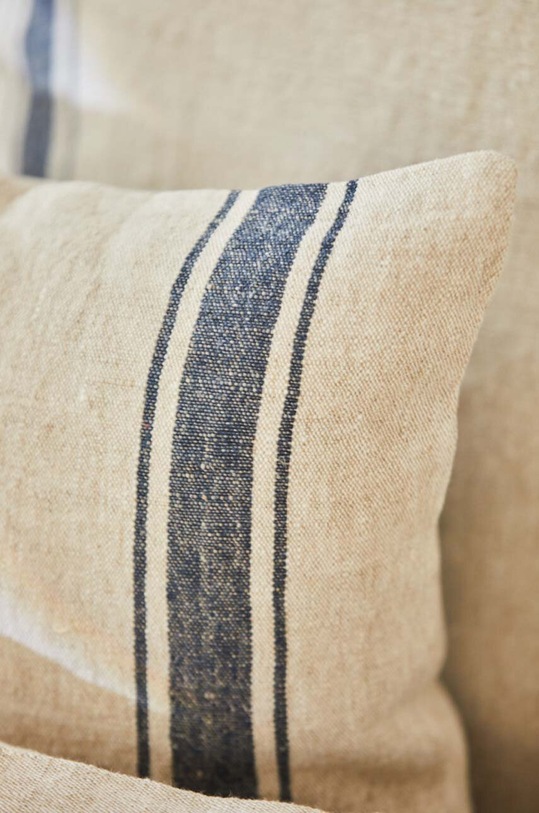 Lněný povlak na polštář Calma House Begur 45 x 45 cm BEGUR.45.AZU vícebarevná