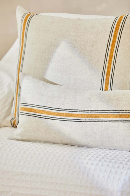 Льняная наволочка Calma House Golfet 30 x 60 cm мультиколор GOLFET.30.MOS