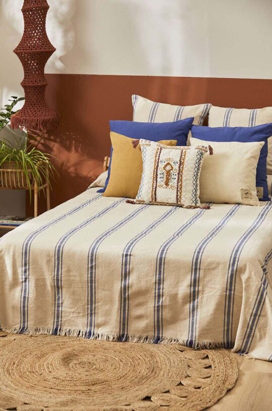 Calma House narzuta bawełniana Bari 240 x 260 cm BARI.240.AZU