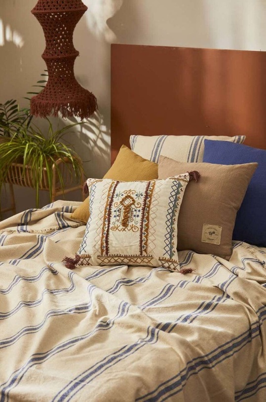 Calma House narzuta bawełniana Bari 240 x 260 cm BARI.240.AZU